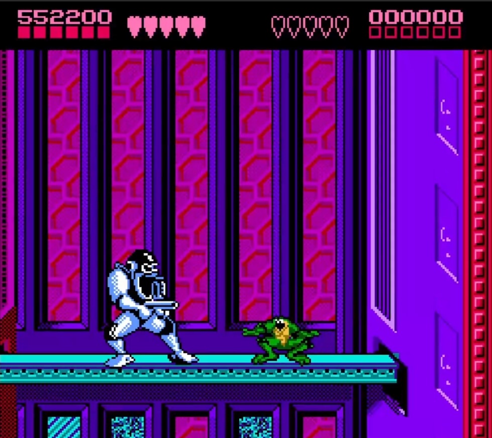 Battletoads - геймплей игры Dendy\NES